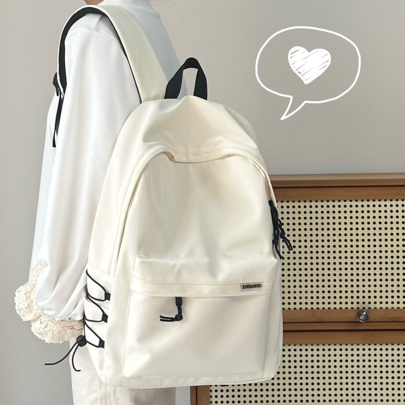 Σχολικό Σακίδιο Πλάτης Μεγάλης Χωρητικότητας, Νάιλον, Αναπνεύσιμο και Αδιάβροχο, Ιμάντες Αερόσφυξης, Αστικός Μινιμαλιστικός Σχεδιασμός