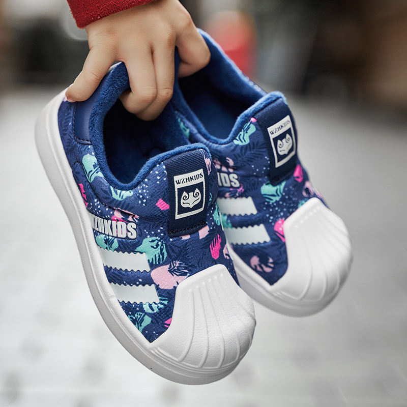 Gyerekeknek platform tornacipő – fleece béléssel, slip-on kialakítás, hálós felsőrész, uniszex, kompozit talp