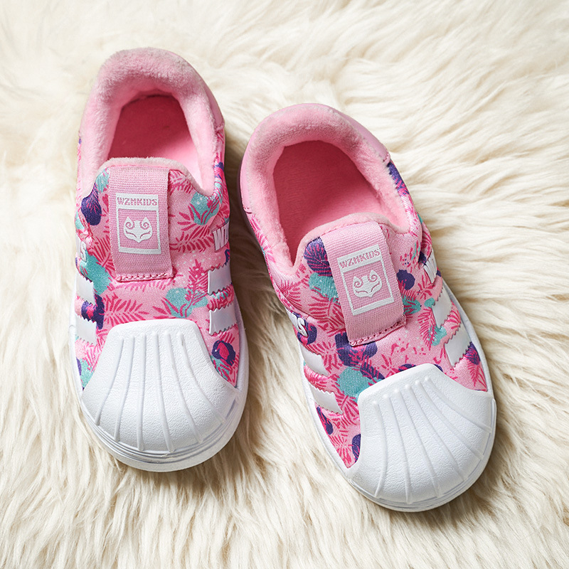 Gyerekeknek platform tornacipő – fleece béléssel, slip-on kialakítás, hálós felsőrész, uniszex, kompozit talp