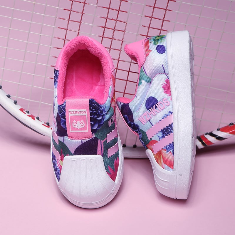 Gyerekeknek platform tornacipő – fleece béléssel, slip-on kialakítás, hálós felsőrész, uniszex, kompozit talp