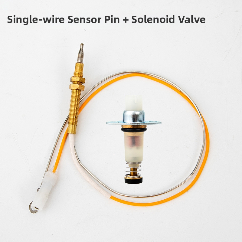 Медна иглена термопара-сонда с корпус на електромагнитен клапан — Neck Strength, модерен стил, без сертифициране