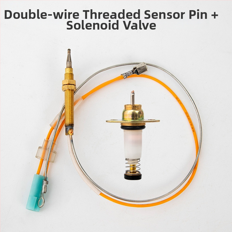 Медна иглена термопара-сонда с корпус на електромагнитен клапан — Neck Strength, модерен стил, без сертифициране