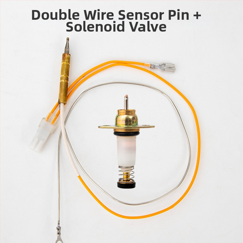 Медна иглена термопара-сонда с корпус на електромагнитен клапан — Neck Strength, модерен стил, без сертифициране
