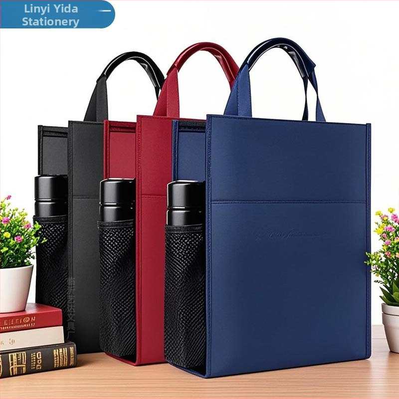 Nothing Τσάντα Αρχείων Χειρός από Oxford Ύφασμα, Με Φερμουάρ, Τρισδιάστατος Σχεδιασμός