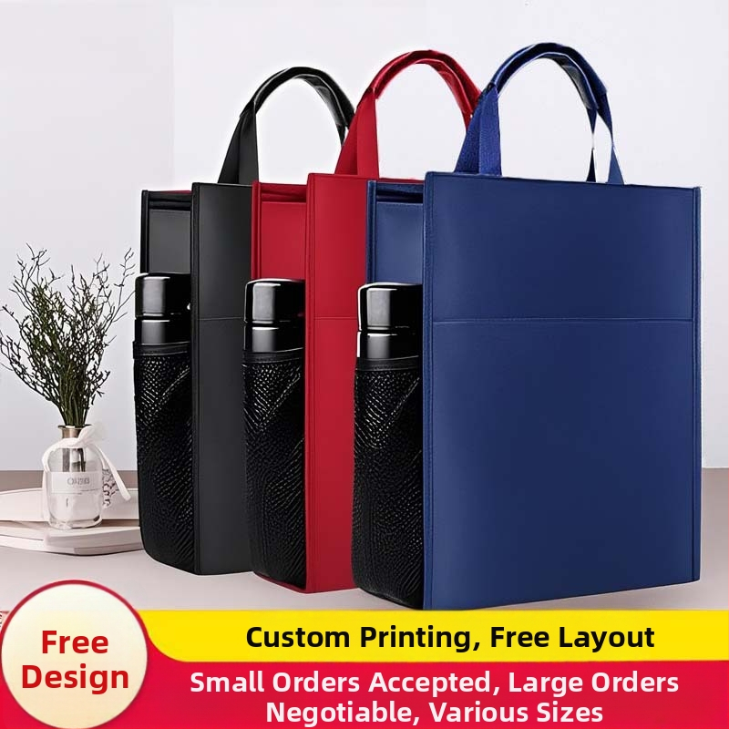 Nothing Príručná taška na dokumenty z Oxford látky, so zipsom, trojrozmerný dizajn