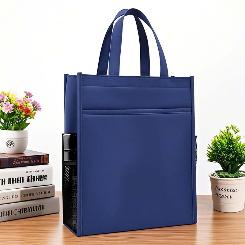 Nothing Τσάντα Αρχείων Χειρός από Oxford Ύφασμα, Με Φερμουάρ, Τρισδιάστατος Σχεδιασμός