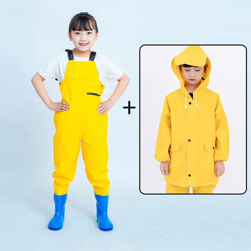 Detský nepremokavý jednodielny overal pre vodné hry — priedušný, rýchloschnúci, odolný voči opotrebeniu, unisex, na rybolov a kúpanie