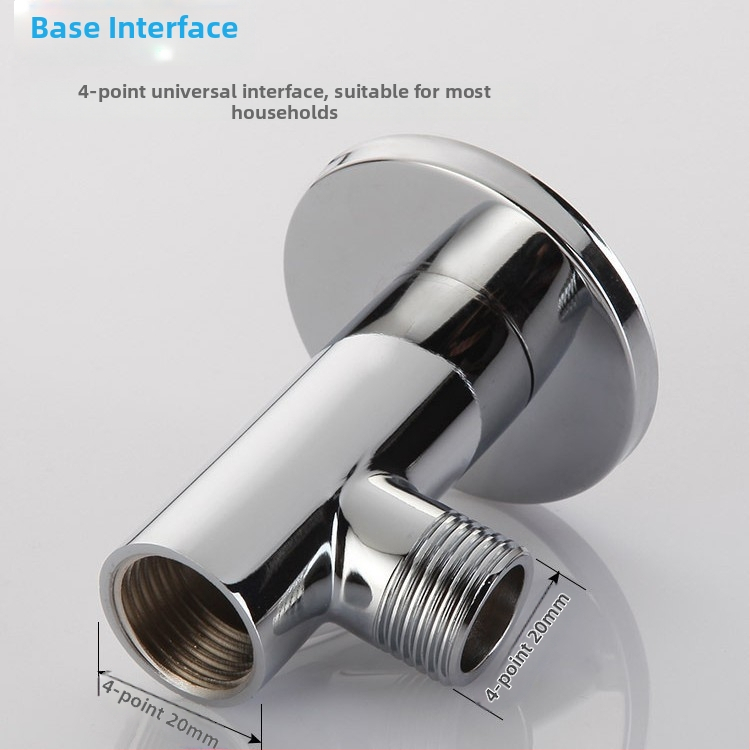 Sprchový ram s skrytým kruhovým ohybom, nerezová oceľ, moderný štýl, horná tryska