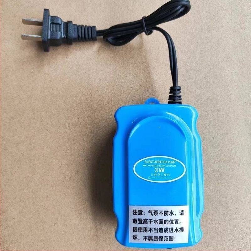 Λάμπα φυσαλίδων ενυδρείου με επταχρωμο φωτισμό, λωρίδα φυσαλίδων, αδιάβροχη, ισχύς 3W