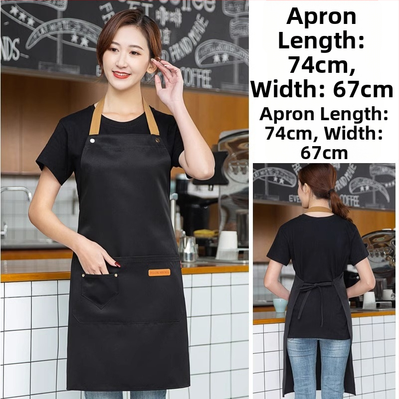 Безръкав фартук за обществено хранене, антизамърсяващ, 100% памук, корейски стил, за възрастни