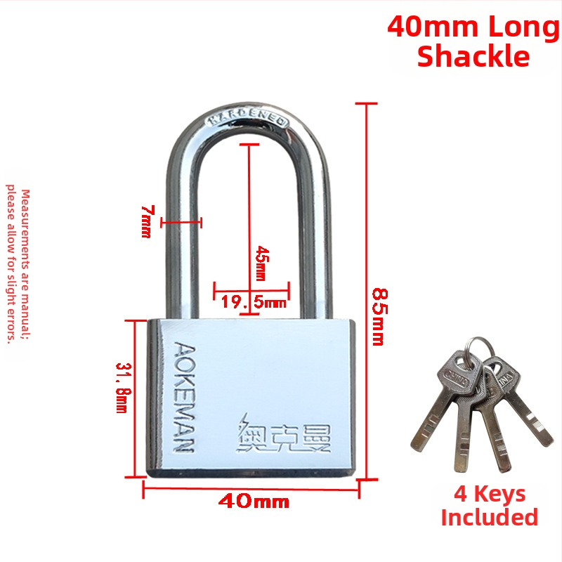 Blade visací zámok na dvere | Železné telo | Oakman | Domáce použitie | Moderný štýl