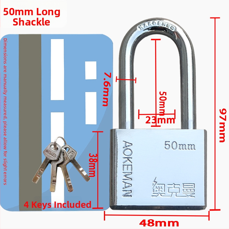 Blade visací zámok na dvere | Železné telo | Oakman | Domáce použitie | Moderný štýl