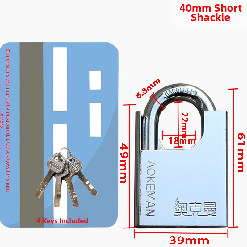 Blade visací zámok na dvere | Železné telo | Oakman | Domáce použitie | Moderný štýl