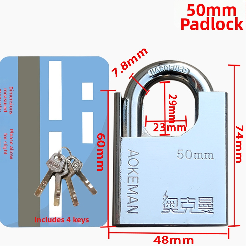 Blade visací zámok na dvere | Železné telo | Oakman | Domáce použitie | Moderný štýl