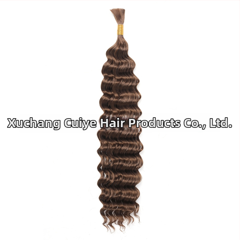 Perucă tip coadă de cal, pachet păr, fibre sintetice rezistente la căldură, mecanism de construcție, model Xiaowendeep, origine Xuchang