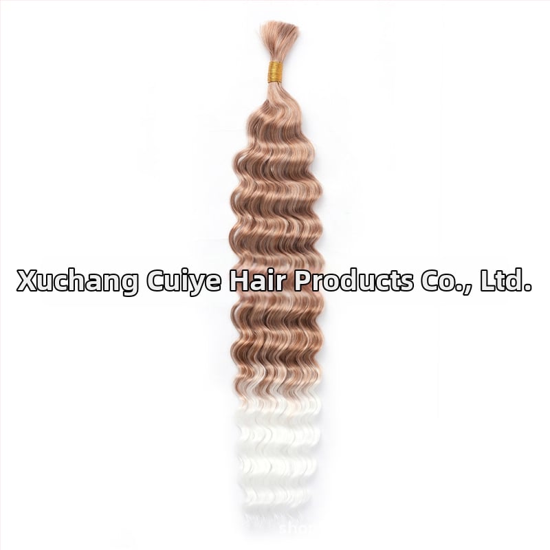 Perucă tip coadă de cal, pachet păr, fibre sintetice rezistente la căldură, mecanism de construcție, model Xiaowendeep, origine Xuchang