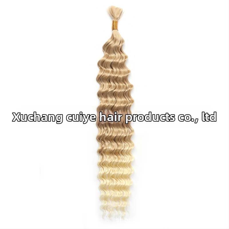 Perucă tip coadă de cal, pachet păr, fibre sintetice rezistente la căldură, mecanism de construcție, model Xiaowendeep, origine Xuchang