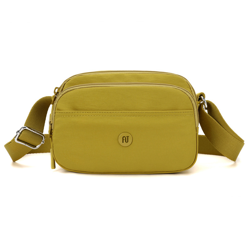 Aotian crossbody torba od Oxford platna — kvadratnog oblika, otvor na zip, unutarnji džep sa zipom, s jednim remenom za ramena, kod proizvoda 37031