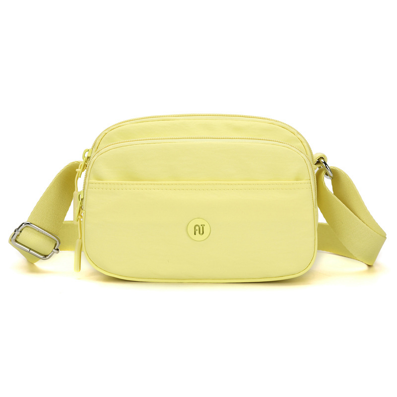 Aotian crossbody torba od Oxford platna — kvadratnog oblika, otvor na zip, unutarnji džep sa zipom, s jednim remenom za ramena, kod proizvoda 37031