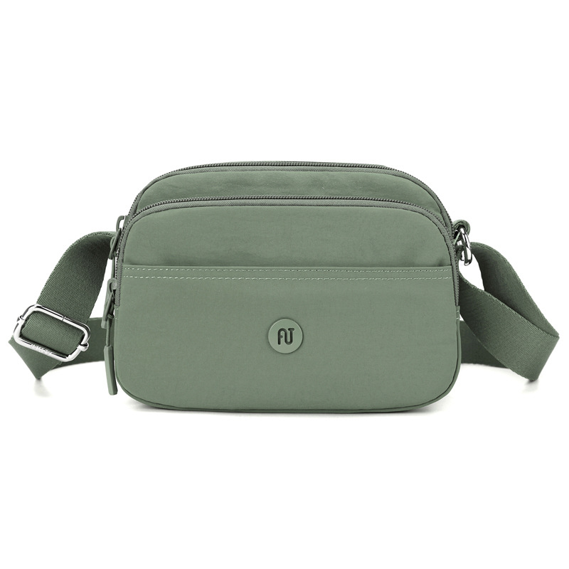 Aotian crossbody torba od Oxford platna — kvadratnog oblika, otvor na zip, unutarnji džep sa zipom, s jednim remenom za ramena, kod proizvoda 37031