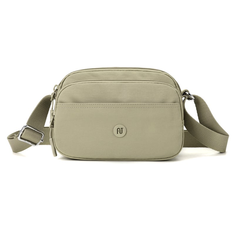 Aotian crossbody torba od Oxford platna — kvadratnog oblika, otvor na zip, unutarnji džep sa zipom, s jednim remenom za ramena, kod proizvoda 37031