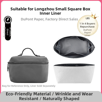Luo baoshi Dupont papírból készített kozmetikai táska, ultra könnyű, béléses