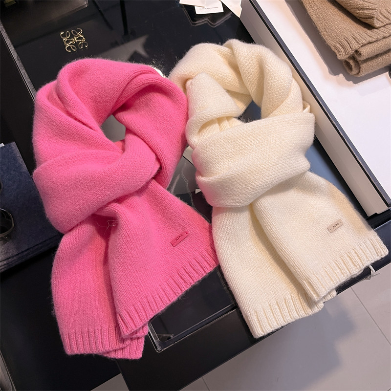 Xunyi Φουλάρι γυναικών από 100% φυσική μαλλί — Warp-knit, χειμερινή ζεστασιά, κομψό αστικό στυλ