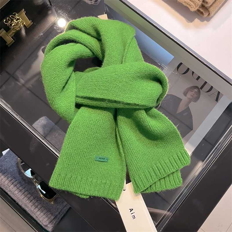 Xunyi Φουλάρι γυναικών από 100% φυσική μαλλί — Warp-knit, χειμερινή ζεστασιά, κομψό αστικό στυλ