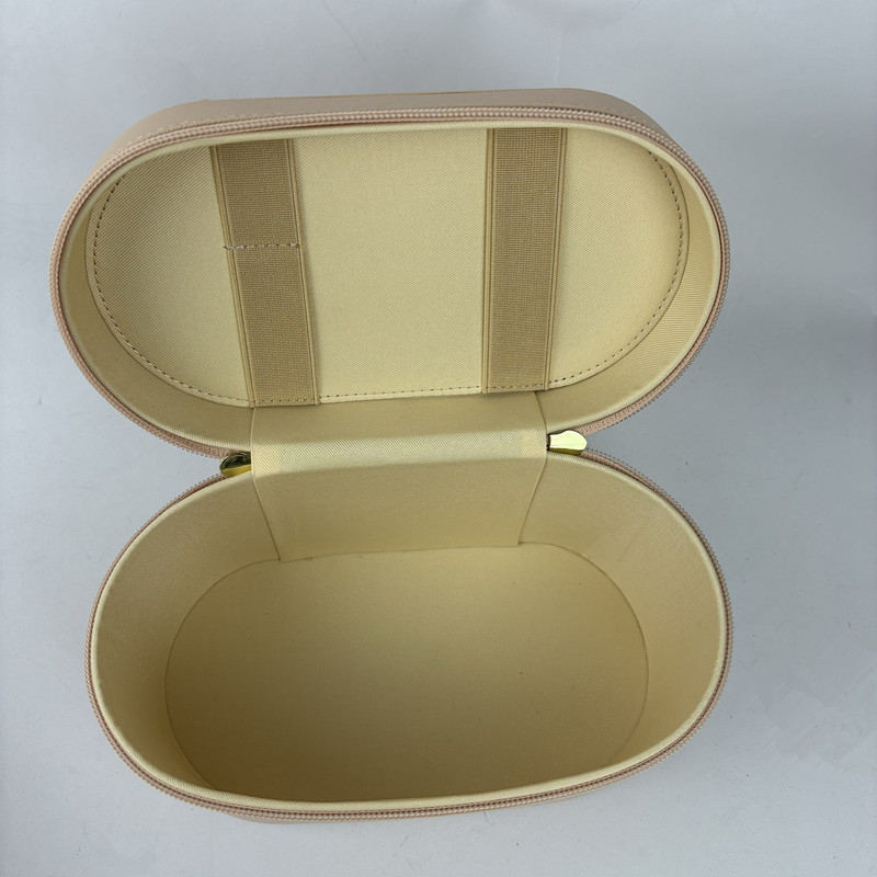 Geantă de machiaj cu capacitate mare, transparentă, potrivită pentru călătorii, multifuncțională (material PU, impermeabilă, antibacteriană, despărțire uscat/umed, fermoar)