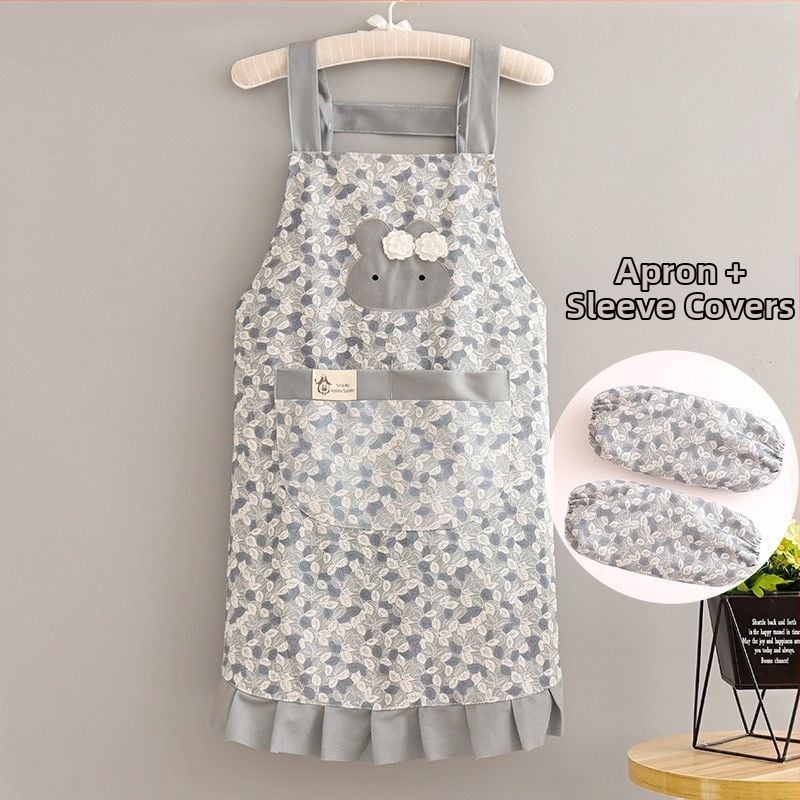 Комплект престилки, без ръкави, водоустойчива канвас материя, свеж стил, солиден модел