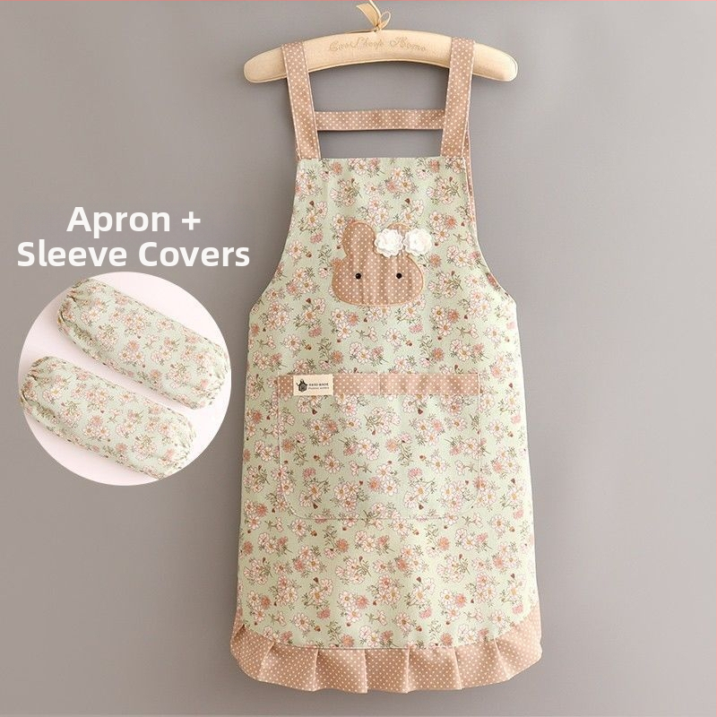 Комплект престилки, без ръкави, водоустойчива канвас материя, свеж стил, солиден модел