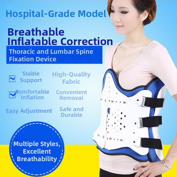 Νάρθηκας σταθεροποίησης θωρακικού και οσφυϊκού τμήματος - αναπνεύσιμο πολυπροπυλένιο, μοντέλο XYZ, για σταθεροποίηση κατάγματος συμπίεσης και αποκατάσταση, υπέρυθρη θέρμανση