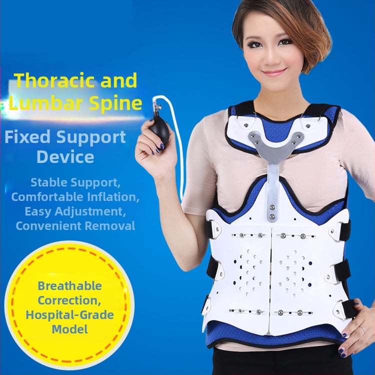 Νάρθηκας σταθεροποίησης θωρακικού και οσφυϊκού τμήματος - αναπνεύσιμο πολυπροπυλένιο, μοντέλο XYZ, για σταθεροποίηση κατάγματος συμπίεσης και αποκατάσταση, υπέρυθρη θέρμανση