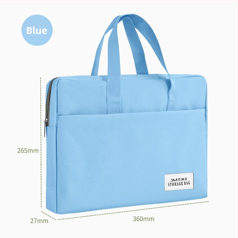 Τσάντα εγγράφων για γυναίκες Geneme, Oxford ύφασμα, Κλείσιμο με φερμουάρ, Σχήμα εξωγήινο