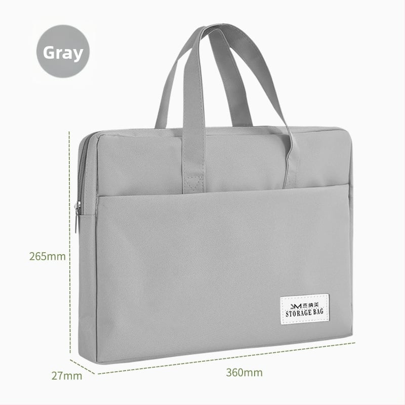 Τσάντα εγγράφων για γυναίκες Geneme, Oxford ύφασμα, Κλείσιμο με φερμουάρ, Σχήμα εξωγήινο