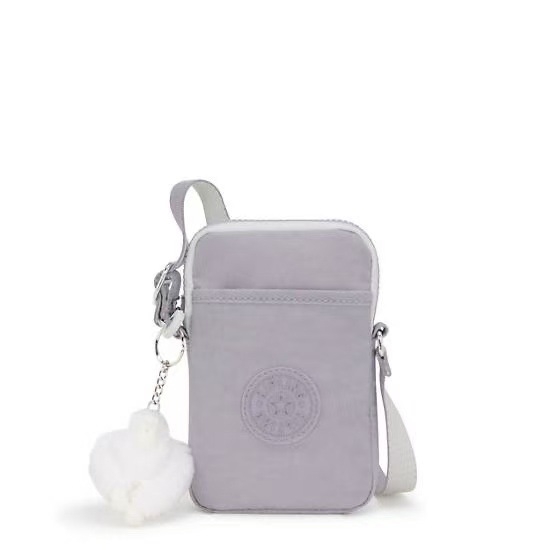 Mobiltelefon táska crossbody – nylon anyag, cipzár, érmezsák, függőleges négyszögletes forma, belső nylon bélés