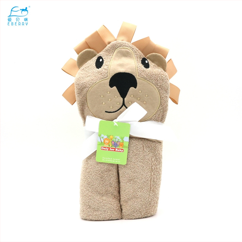 Pătură- prosop de baie pentru bebeluși, 100% bumbac, 350gsm, pentru sugari 1–3 ani, stil Cartoon, personalizare disponibilă