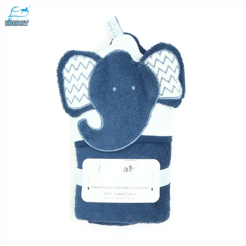 Pătură- prosop de baie pentru bebeluși, 100% bumbac, 350gsm, pentru sugari 1–3 ani, stil Cartoon, personalizare disponibilă