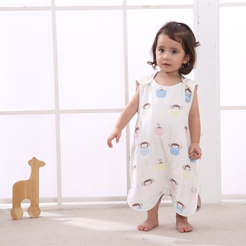 Missy бебешки спален чувал от памучна марля – многослоен, мек и дишащ, пълнеж памук, тегло до 1 кг