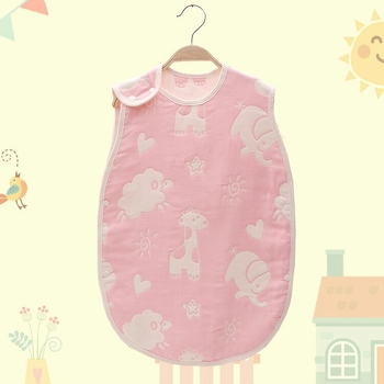 Missy бебешки спален чувал от памучна марля – многослоен, мек и дишащ, пълнеж памук, тегло до 1 кг