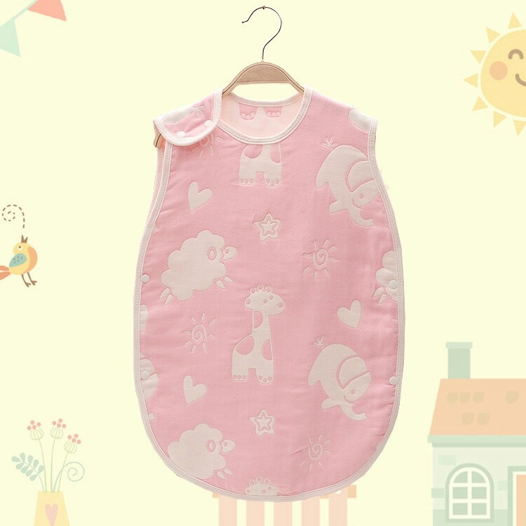 Missy бебешки спален чувал от памучна марля – многослоен, мек и дишащ, пълнеж памук, тегло до 1 кг