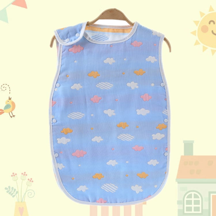 Missy бебешки спален чувал от памучна марля – многослоен, мек и дишащ, пълнеж памук, тегло до 1 кг