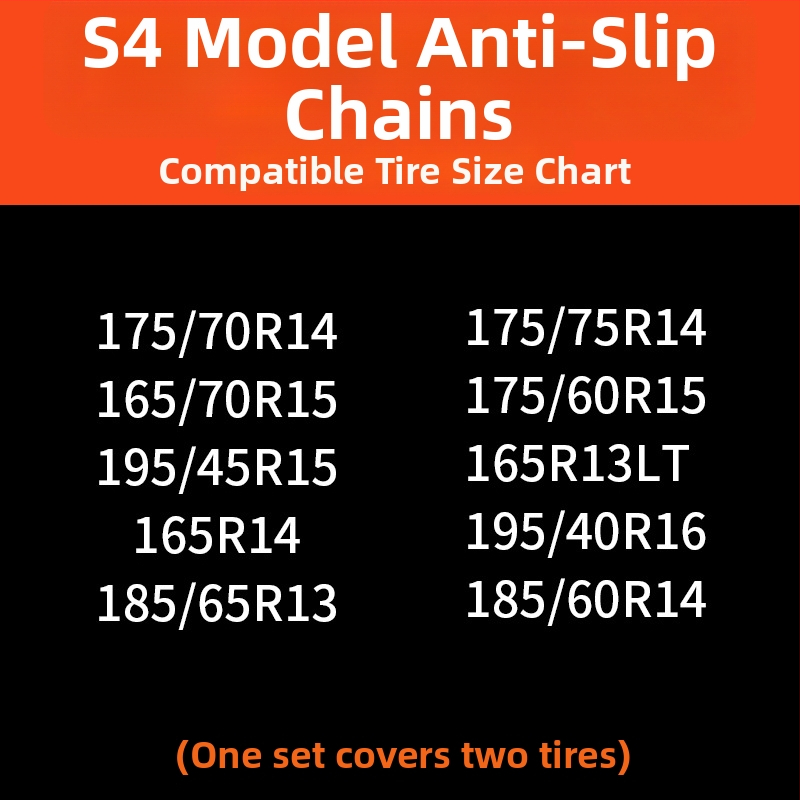 Lanțuri de zăpadă pentru anvelope auto, bază din cauciuc cu ținte din oțel, design lat și întărit, potrivite pentru sedan, van și vehicule off-road