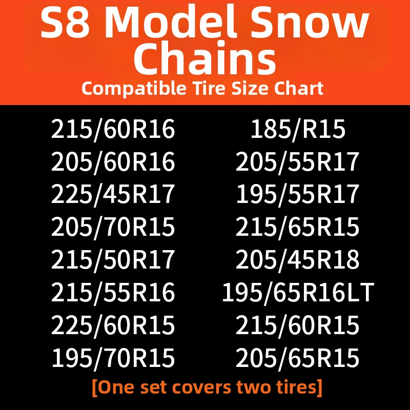 Lanțuri de zăpadă pentru anvelope auto, bază din cauciuc cu ținte din oțel, design lat și întărit, potrivite pentru sedan, van și vehicule off-road