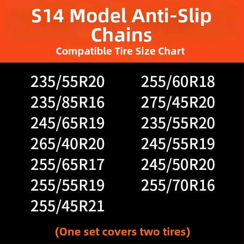 Lanțuri de zăpadă pentru anvelope auto, bază din cauciuc cu ținte din oțel, design lat și întărit, potrivite pentru sedan, van și vehicule off-road