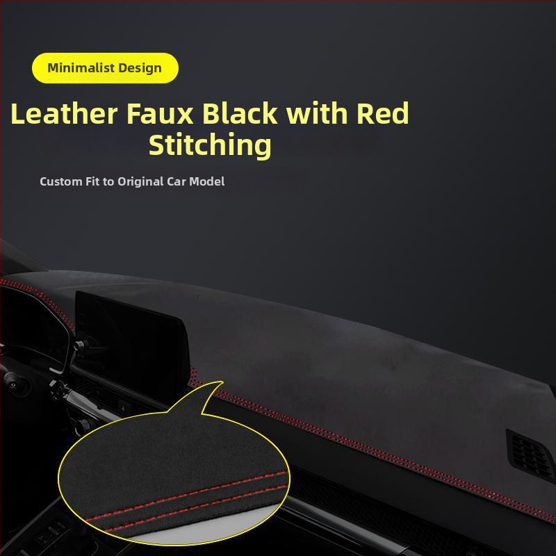 Μάτ κεντρικού πίνακα οργάνων για το 2024 Honda Haoying — γεωμετρικό σχέδιο, τυπωμένο λογότυπο, θερμομονωτική σκίαση