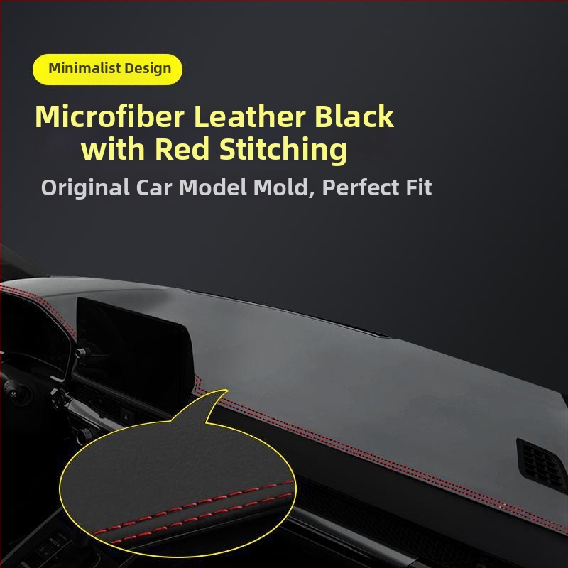 Μάτ κεντρικού πίνακα οργάνων για το 2024 Honda Haoying — γεωμετρικό σχέδιο, τυπωμένο λογότυπο, θερμομονωτική σκίαση