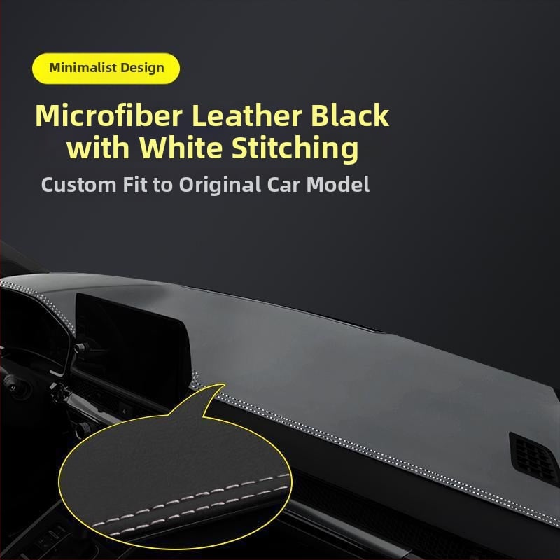 Μάτ κεντρικού πίνακα οργάνων για το 2024 Honda Haoying — γεωμετρικό σχέδιο, τυπωμένο λογότυπο, θερμομονωτική σκίαση