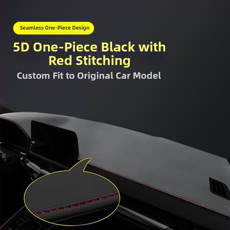 Μάτ κεντρικού πίνακα οργάνων για το 2024 Honda Haoying — γεωμετρικό σχέδιο, τυπωμένο λογότυπο, θερμομονωτική σκίαση