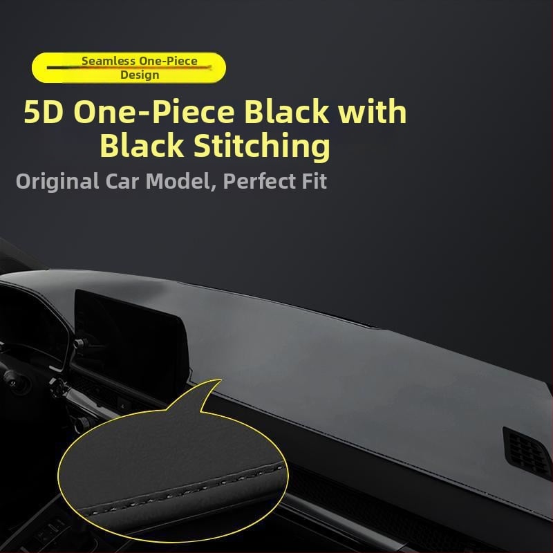 Μάτ κεντρικού πίνακα οργάνων για το 2024 Honda Haoying — γεωμετρικό σχέδιο, τυπωμένο λογότυπο, θερμομονωτική σκίαση